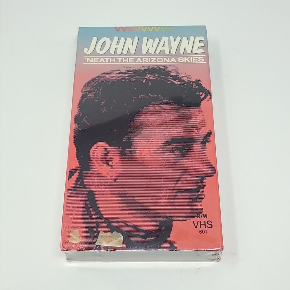 Burbank Video 'Neath the Arizona Skies VHS NTSC Western Drama 1934 Wayne